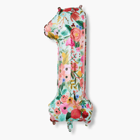 Garden Party Number Balloon - 10 Style Options, Shop Sweet Lulu