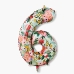 Garden Party Number Balloon - 10 Style Options, Shop Sweet Lulu