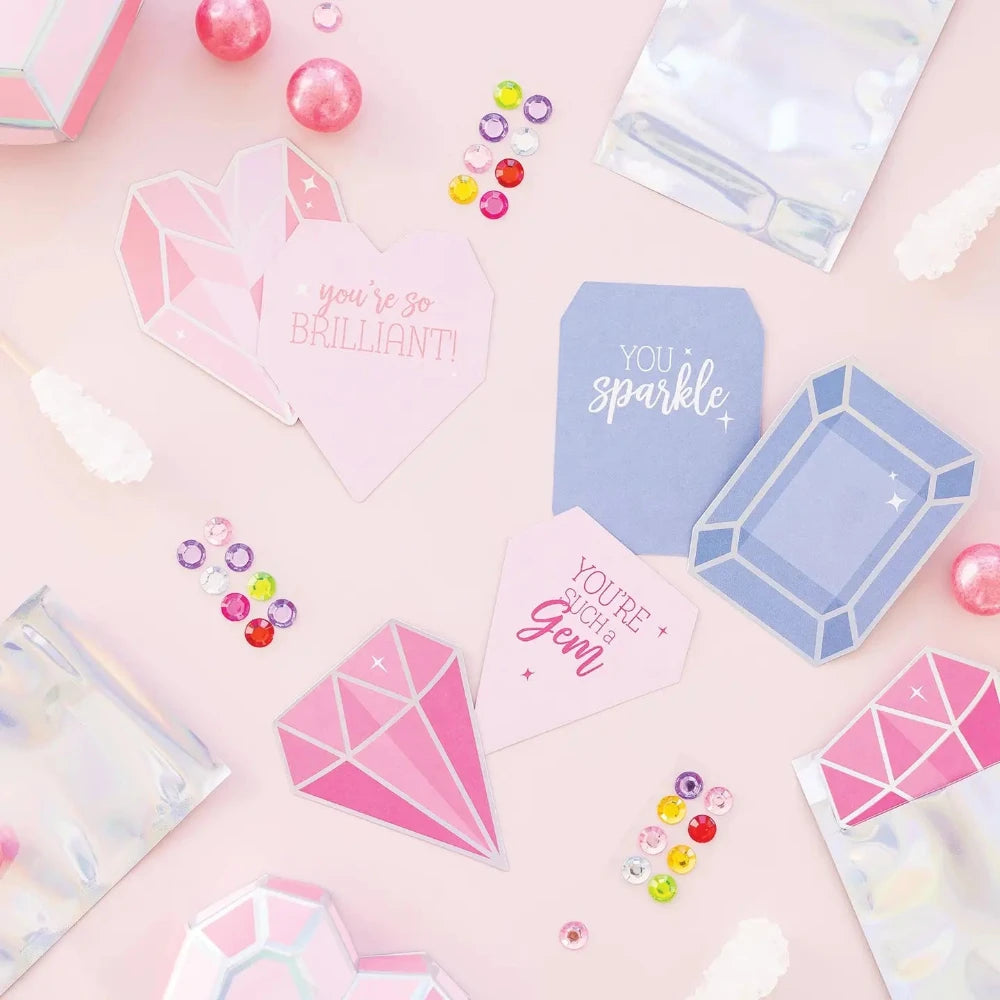 Gems Valentine's Day Card Set, Shop Sweet Lulu