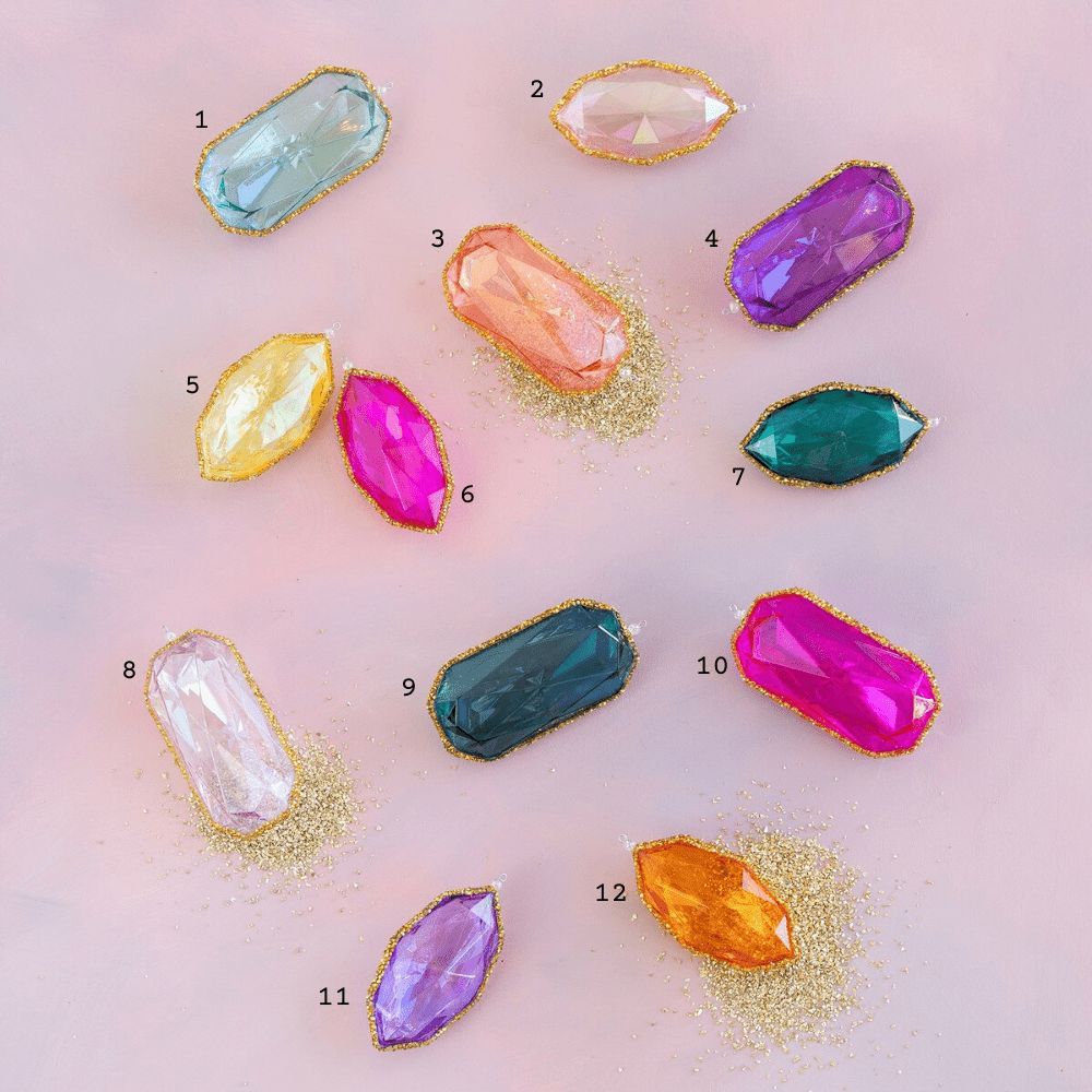 Gemstone Ornaments - 12 Style Options, Shop Sweet Lulu
