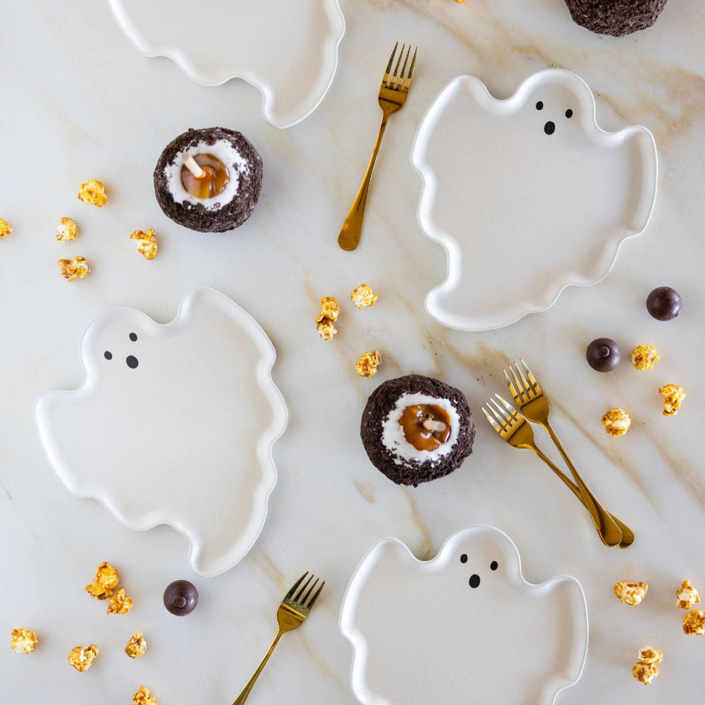 Ghost Shaped Bamboo Plates, Shop Sweet Lulu