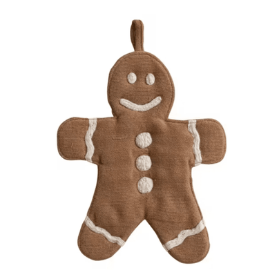 Gingerbread Cookie Shaped Pot Holder