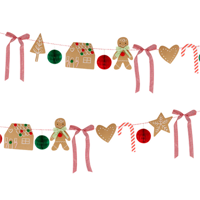 Meri Meri Gingerbread Garland, Shop Sweet Lulu