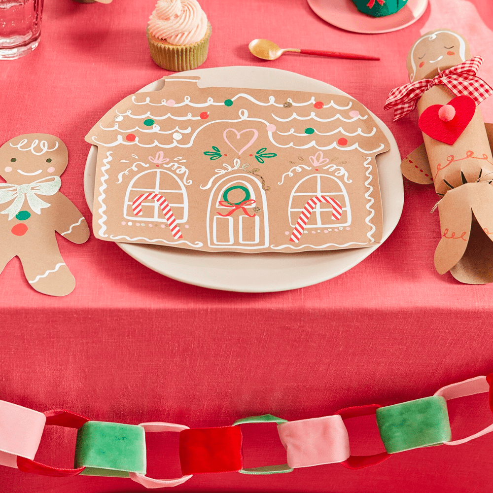 Meri Meri Gingerbread House Plates, Shop Sweet Lulu