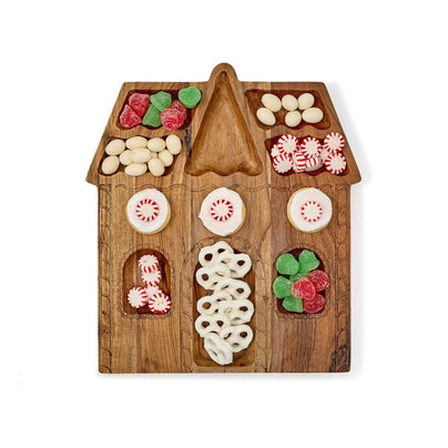 Gingerbread House Sectional Serving/Charcuterie Board, Shop Sweet Lulu
