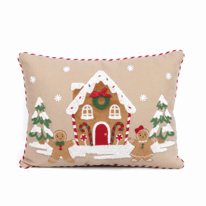 Gingerbread Lumbar Pillow, Shop Sweet Lulu