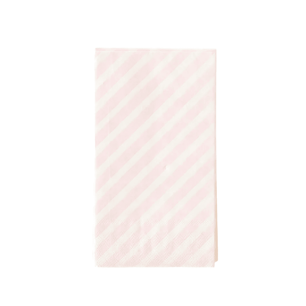 Gingerbread Pink Stripe Guest Napkins, Shop Sweet Lulu
