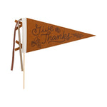"Give Thanks" Felt Pennant, Shop Sweet Lulu