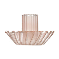 Glass Candle Holder, Pink, Shop Sweet Lulu