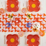 Glass Candle Holder, Red, Shop Sweet Lulu