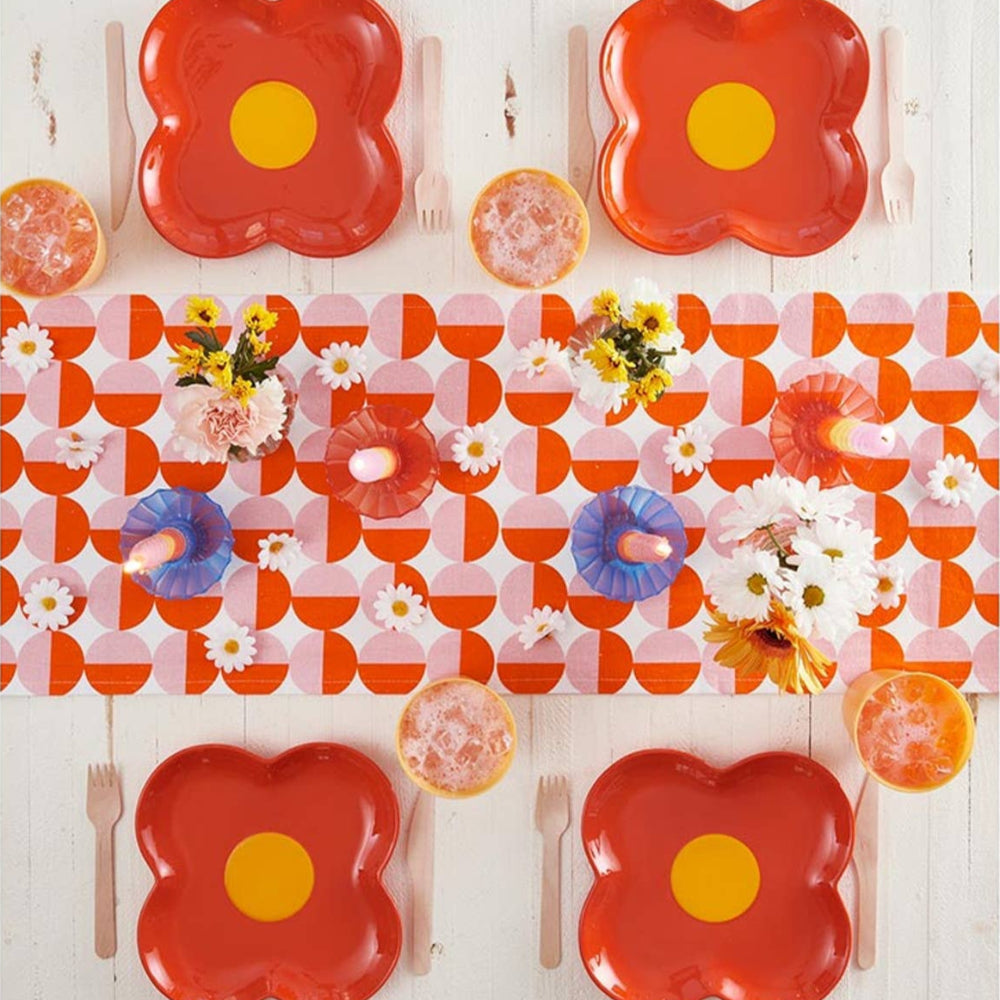 Glass Candle Holder, Red, Shop Sweet Lulu