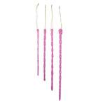 Glass Icicle Ornaments - Pink, Shop Sweet Lulu