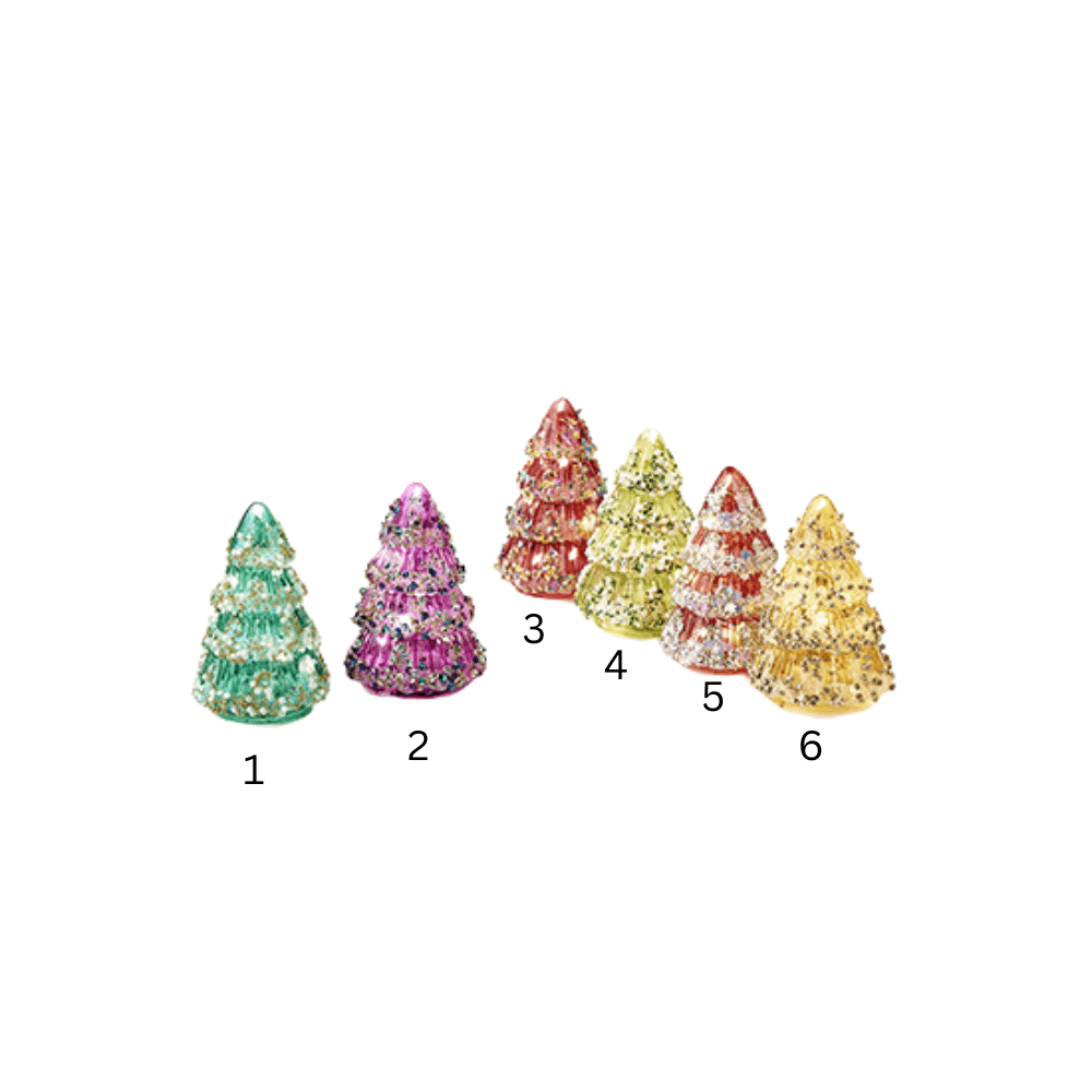 Glitter Tree LED Light - 6 Color Options, Shop-Sweet-Lulu