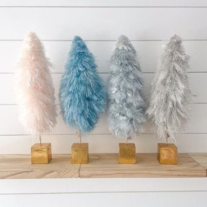 Glitterville Fuzzy Holiday Trees - 4 Style Options, Shop Sweet Lulu