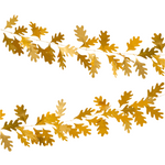 Meri Meri Gold Oak Leaves Garland, Shop Sweet Lulu