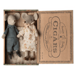 Grandma & Grandpa Mice in Cigar Box, Shop Sweet Lulu