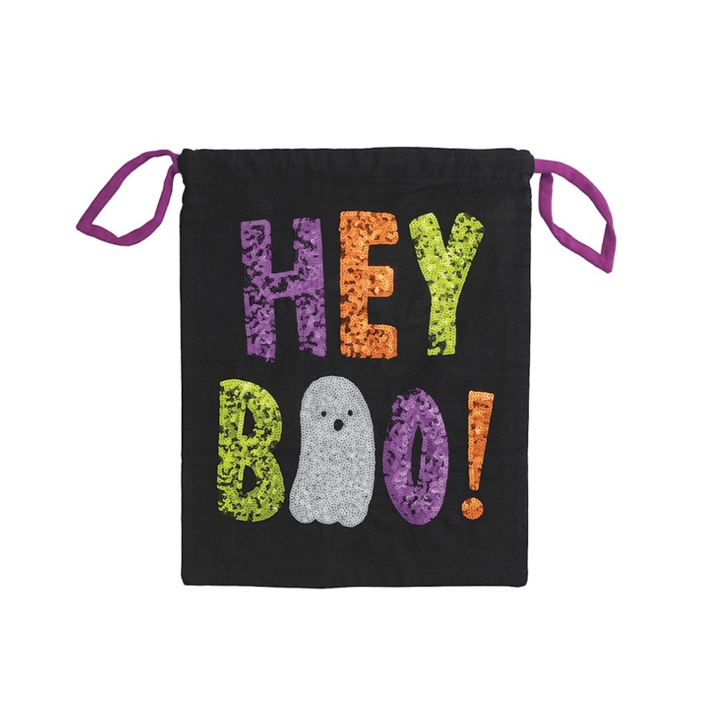 Sequin Halloween Treat Pillowcases - Hey Boo, Shop Sweet Lulu