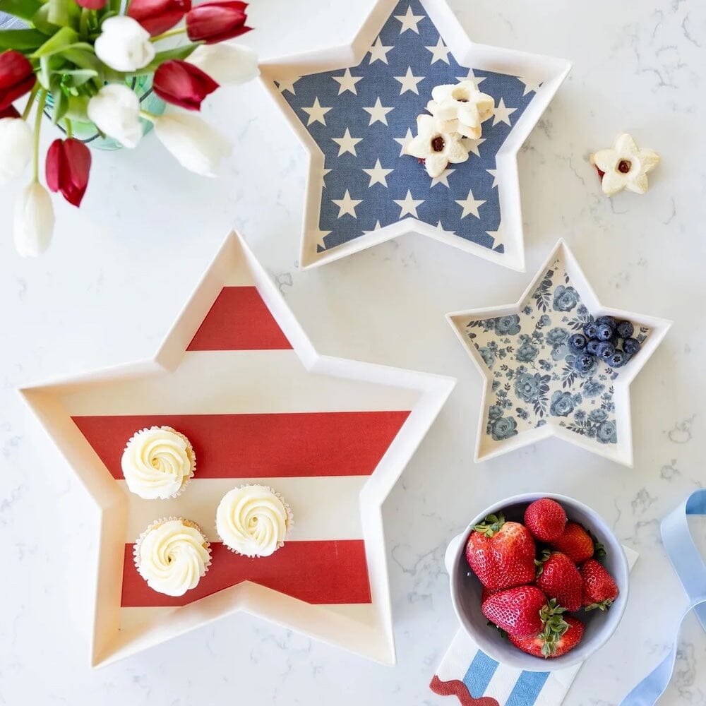 Star-Shaped Bamboo Tray Set, Shop Sweet Lulu
