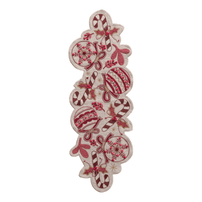 Hand-Embroidered Holiday Table Runner, Shop Sweet Lulu