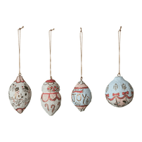Hand-Painted Paper Mache Ornament - 4 Style Options, Shop Sweet Lulu