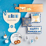 Menorah Mini Pillow, Shop Sweet Lulu