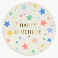 Happy Birthday Stars Dinner Plates, Shop Sweet Lulu