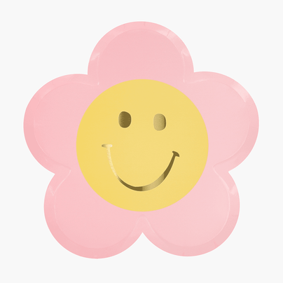 Happy Face Flower Plates, Shop Sweet Lulu