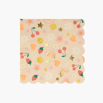 Happy Face Icons Large Napkins, Shop Sweet Lulu