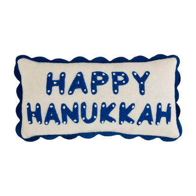 "Happy Hanukkah" Mini Pillow, Shop Sweet Lulu