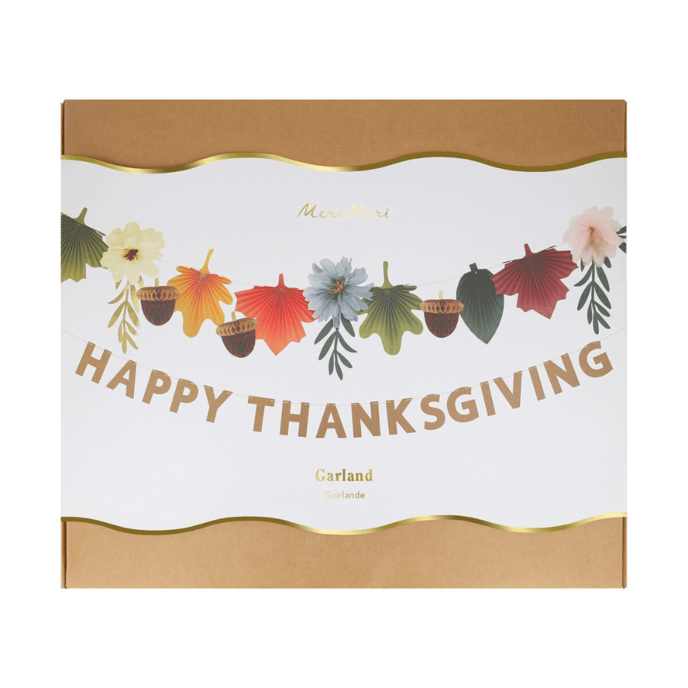 Meri Meri Happy Thanksgiving Garland, Shop Sweet Lulu