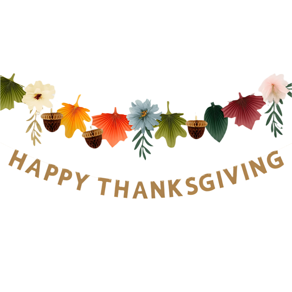 Meri Meri Happy Thanksgiving Garland, Shop Sweet Lulu