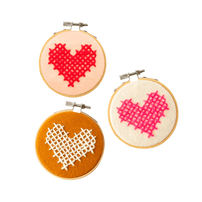 Heart Felt Embroidery Hoop Kit, Shop Sweet Lulu
