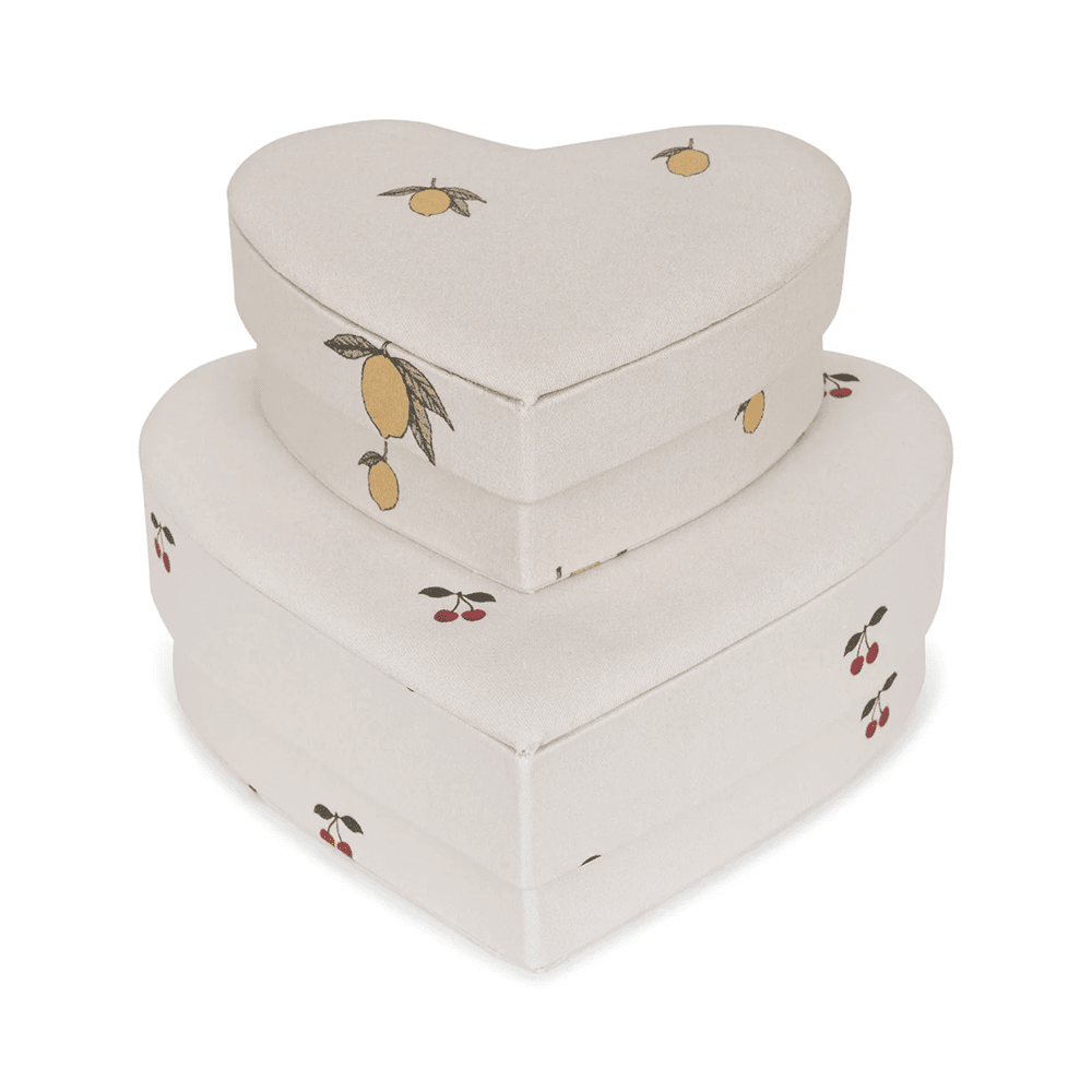 Heart Nesting Box Set - Cherry & Lemon, Shop Sweet Lulu