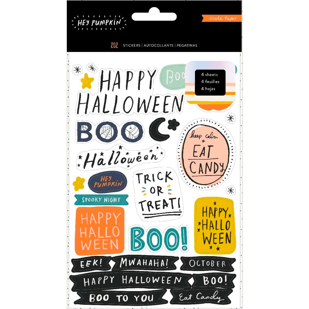 Hey Pumpkin Sticker Set - Shop Sweet Lulu