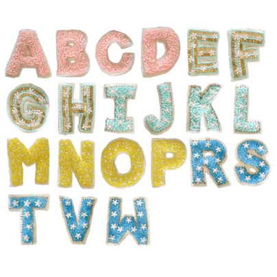 Holiday Alphabet Ornament - 21 Style Options