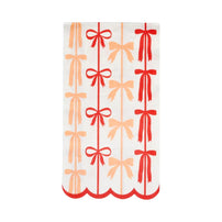 Holiday Bow & Stripes Dinner Napkins, Shop Sweet Lulu