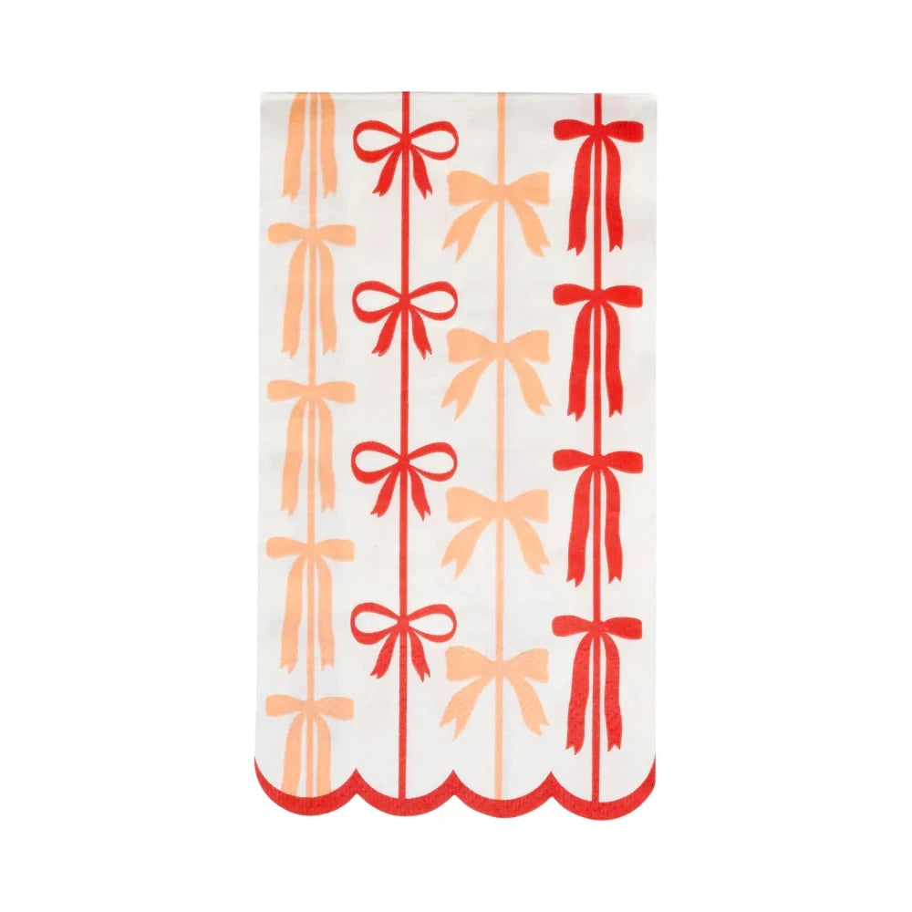 Holiday Bow & Stripes Dinner Napkins, Shop Sweet Lulu