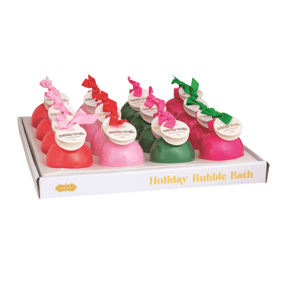 Holiday Bubble Bath Ornaments - 4 Scent Options