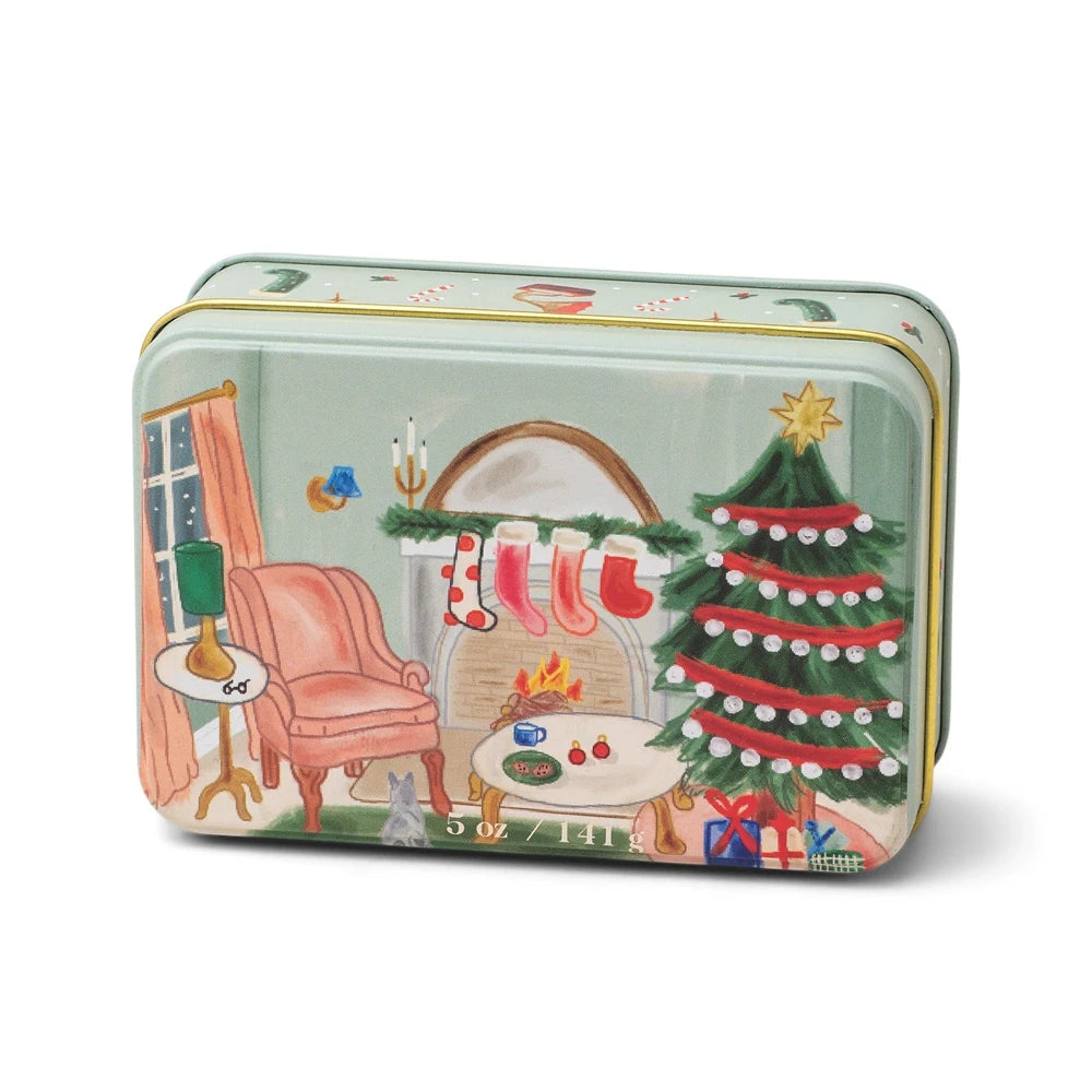 Holiday Candle Tin - Persimmon & Chestnut, Shop Sweet Lulu