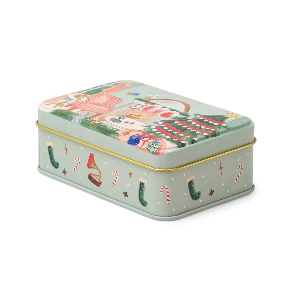 Holiday Candle Tin - Persimmon & Chestnut, Shop Sweet Lulu