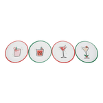 Holiday Cheers "Paper" Coasters, Set of 4, Shop Sweet Lulu