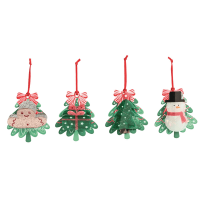 Holiday Claw Clips - 4 Style Options