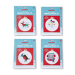 Holiday Cross Stitch Embroidery Craft Kit - 4 Style Options, Shop Sweet Lulu