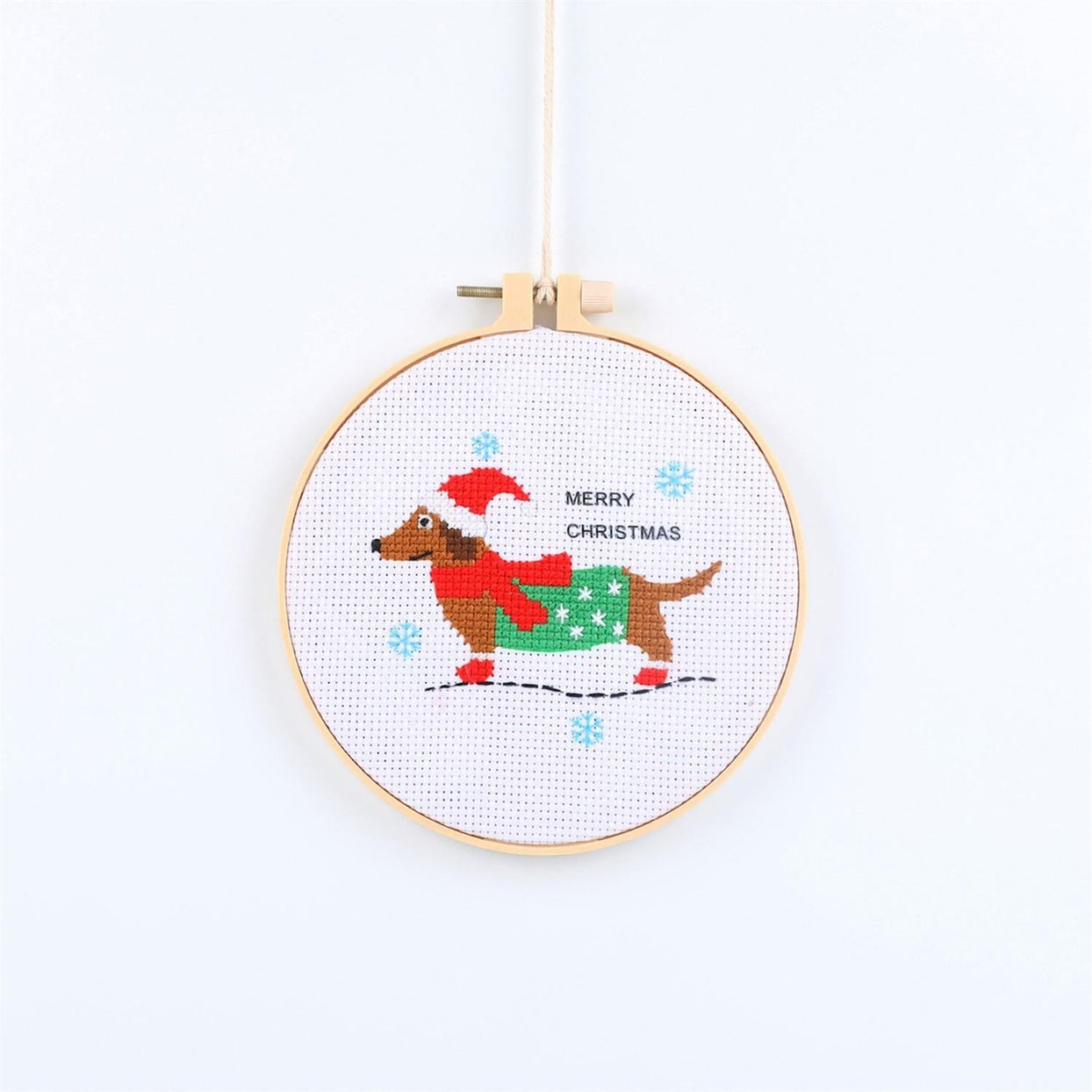 Holiday Cross Stitch Embroidery Craft Kit - 4 Style Options, Shop Sweet Lulu