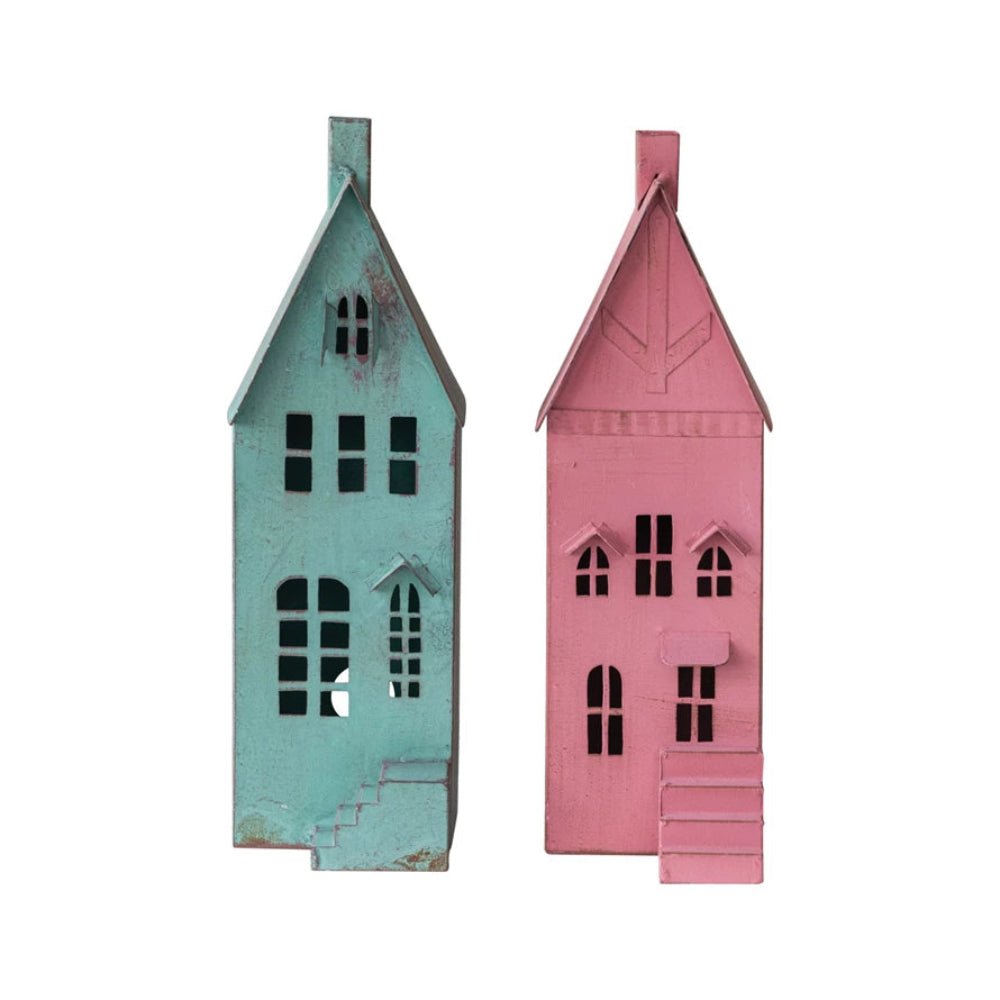 Holiday Metal House - 2 Color Options, Shop Sweet Lulu