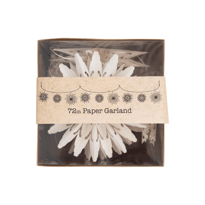 Holiday Snowflake Garland