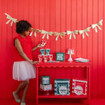 Holiday Striped Plates - Green & Mint, Shop Sweet Lulu