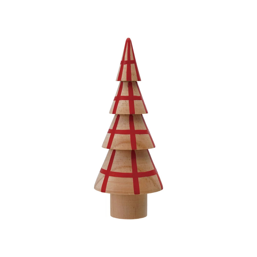 Holiday Wood Trees - Red, Shop Sweet Lulu