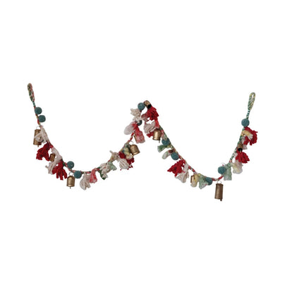 Holiday Wool & Cotten Blend Garland, Shop Sweet Lulu