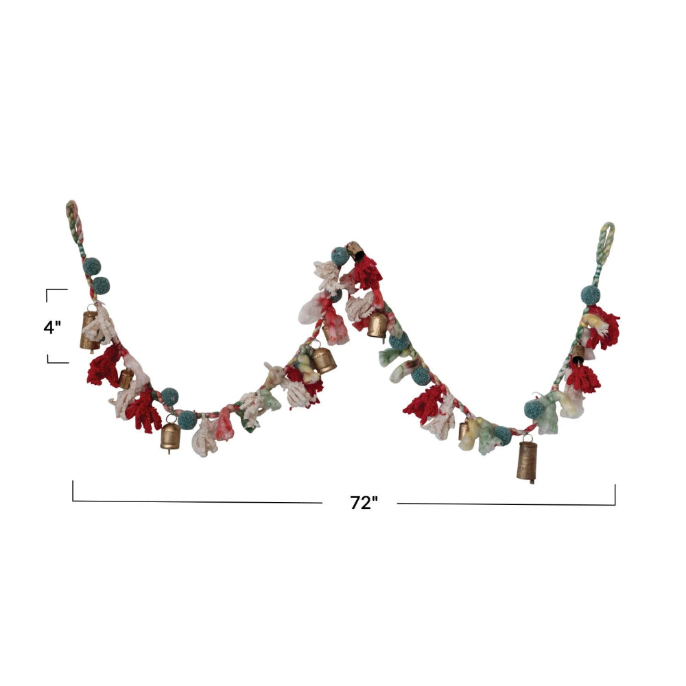 Holiday Wool & Cotten Blend Garland, Shop Sweet Lulu